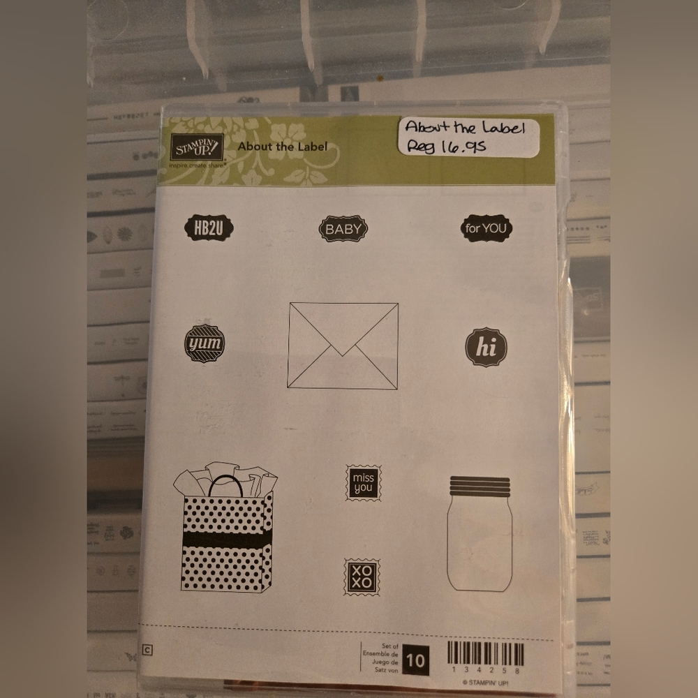 Stampin' Up! About The Label Stsmpset